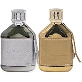 Dumont Nitro Gold &amp; Nitro Elixir Extrait De Parfum 100ml (3.4 Oz Each) &ndash; Long Lasting Perfume Combo for Men &amp; Women &ndash; Citrus Woody Amber &amp; Warm Spicy Fragrance &ndash; Luxury Scent Set &ndash; Pack of 2