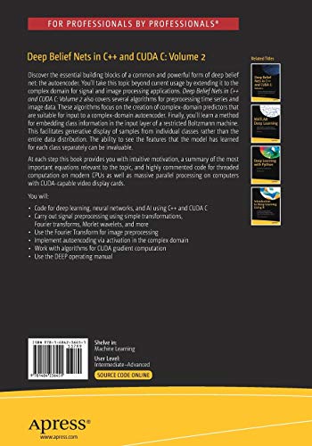 Deep Belief Nets in C++ and CUDA C: Volume