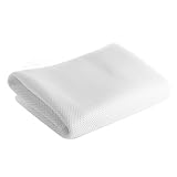 Zadaro Mesh Speaker Grill Cloth Fabric Dustproof Stereo Audio Grille Cloth White