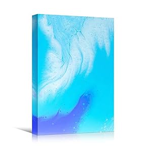 signwin Canvas Wall Art Liquid Abstract Colorful Decorative...