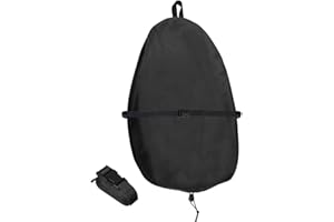 Chuanke Kayak Cockpit Cover UV60+ 420D Oxford Adjustable Canoe Dust-Proof and Waterproof Seat Cover