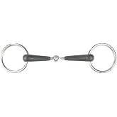 HORZE Rubber Loose Ring Snaffle Bit