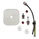 AISEN Repower Tune-Up Kit for Echo 90154Y ES-255 PB-251 PB-255 PB-265L PB-255LN PB-265LN A226000350 A226000351 Air Filter Spark Plug Check Valve Primer Bulb Fuel Filter Fuel Line Grommet