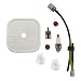 AISEN Repower Tune-Up Kit for Echo 90154Y ES-255 PB-251 PB-255 PB-265L PB-255LN PB-265LN A226000350 A226000351 Air Filter Spark Plug Check Valve Primer Bulb Fuel Filter Fuel Line Grommet primary