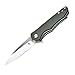 Kizer Cutlery Folding Pocket Knives Flipper Knife Drop Point Blade Green G10 Handles Tactical EDC Knife,Kizer Barbosa V3487A2