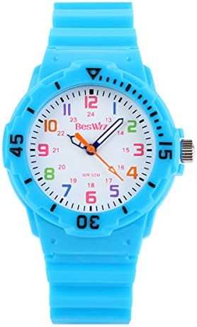 Kids Watches 50M Daily Waterproof Time Teacher Children Girly Boys Wrist Watch