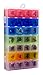 7 Days Pill Organizer Tablet Box Weekly Medication Case Daily AM Morning Noon PM Night Backup Container Compartments Detachable Dispenser (28 Compartments)
