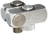 Dynabrade 95734 1/4-Inch NPT Flow Control Dynaswivel Air Line Connector, Silver