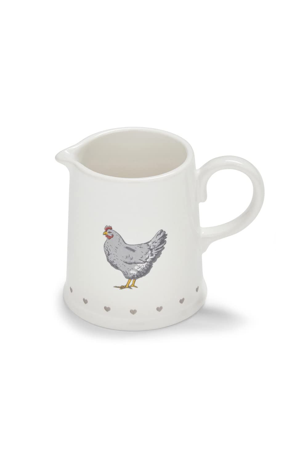 Cooksmart British Designed Milk Jug | Ceramic Milk Jug for Milk Or Creamer | Milk Jugs for All Type of Kitchens - Farmers Kitchen