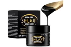 Pure Shilajit RESIN From Himalayan | With 85+ Trace Minerals Shilajit Includes Certificate of Analysis for Both | 25gm