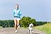 Prosper Pets Hands Free Dog Leash - Dual Handle Running Leash – Shock Absorbing, Extendible Bungee – Adjustable Waist Belt – for Running, Jogging or Walking