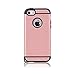 CHTech Dual Layer Armor Case for Apple iPhone 5 / 5s / SE - Rose Gold