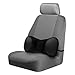 FH Group FH-1005 Portable Lumbar Seat Cushion with Strap Black