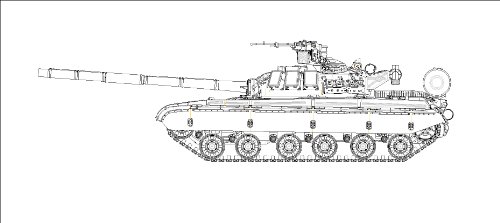 Trumpeter Soviet T-64B Mod 1975 Main Battle Tank Model Kit, Scale 1/35