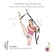 [2 in 1 Bundle Set] The Original Ballet Stretch Band & Leg Stretcher Set. for Ballet Dance and Gymnastics. (Includes e-Booklet & Travel Bag)