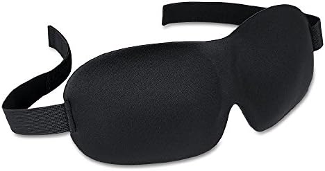 Sleep Mask, YMWILL Ultra-Soft Silky 3D Sleep Eye Mask Blindfold, Luxury Silky Contoured Eye Cover, Breathe-Easy Compact Lightweight Comfortable Eye Mask for Bedtime and Travel