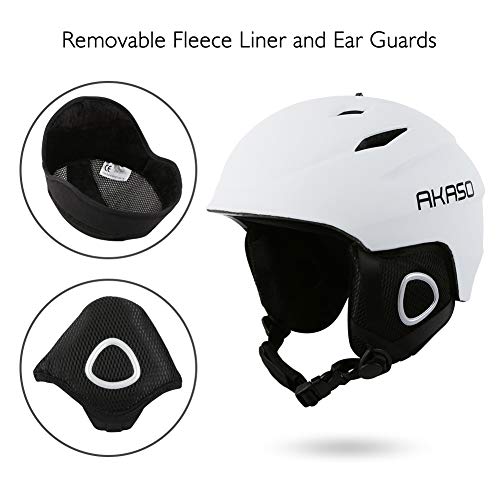 image for AKASO Ski Helmet, Snowboard Helmet - Climate Control Venting, Dial Fit