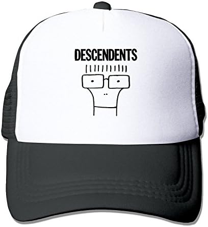 ALLHA Descendents Classic Milo Sports Baseball Hats Mesh Adjustable Summer Cap Black