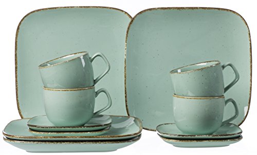 Ritzenhoff & Breker Kaffeeservice Casa, 12-teilig, Blau, 33 x 33 x 18 cm
