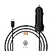 Micro USB Car Charger, VoltronTek Ultra Fast Travel Adapter with Extra Length Built-in Micro USB Connector for Samsung Galaxy S7 S6 S5 S4 S3 Galaxy Tab Note 5 4 3 2 Google Nexus 7 and Extra USB Port