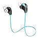 aelec S350 Wireless Tooth Headphones in-Ear Sports Earbuds Sweatproof Earphones Noise Cancelling Headsets with Mic, Blue