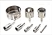 15 pcs 6-50mm Coated Tool Drill Bits Hole Saw Marble Glass Tile Ceramic