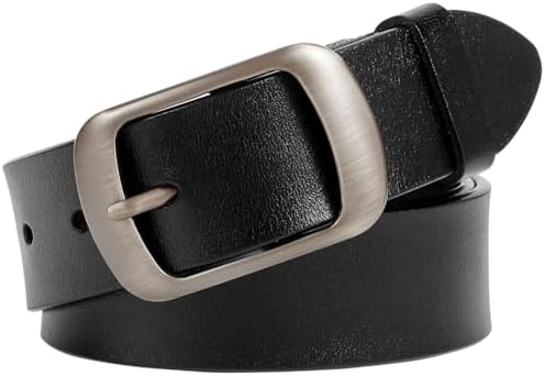 JASGOOD Western Belt for Women Cowgirl Leather Belts for  display picture 2