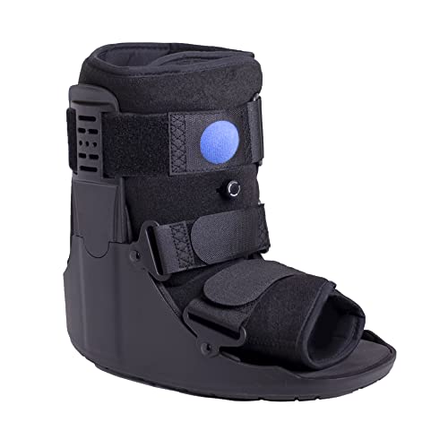 Brace Direct Short Air Walker Cam Fracture Boot Low Profile For Soft Tissue Injuries, Ankle or