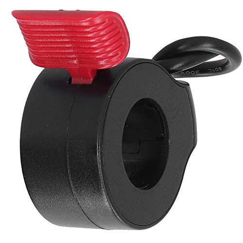 VGEBY Finger Throttle Hall Sensor Electric Scooter Accelerator Handle Bike Accessories Spare Parts (Red)
