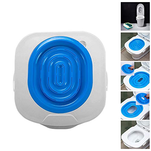 Jocestyle Cat Toilet Training Kit Cat Toilet Trainer Plastic Litter Box Toilet Training Pet Cleaning Supply - Thumbnail 2