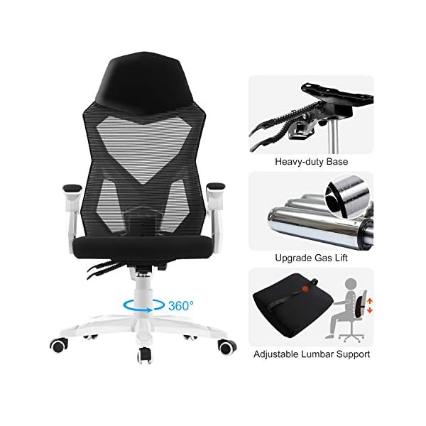 HOMEFUN Ergonomic Office Chair, High Back Executive Desk Chair