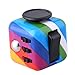 Fidget Dice Anti-anxiety and Depression Cube for Children and Adults (Rainbow Style)