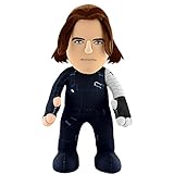 Bleacher Creatures Marvel Captain America Civil War Winter Soldier Plush Figure, 10
