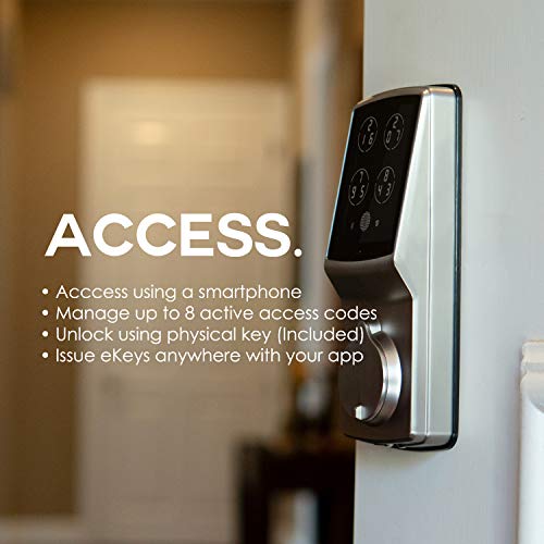 Lockly Keyless Entry Smart Lock, PIN Genie Door Lock (PGD 728) with Discreet PeekProof