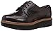 CLARKS Women's Teadale Maira Oxford, Aubergine Shiny Leather, 085 M US