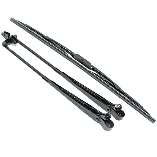 Holdwell Wiper Arm Blade Kit 7188371 & 7188372 for Bobcat 751 753 763 773 863 864 873 883 963 A220 A300 S100 S130 S150 S160 S175 S185 S205 S220 S250 S300 S330 T110 T140 T180 T190 T200 T250 T300