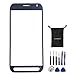 sunways Outer Glass Lens Screen Replacement for Samsung Galaxy S6 Active G890a(Blue) with Device Opening Tools