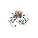 200 Glass Smoking Pipe Screens Daisy Flower Style Screen Pyrex Assorted Colors