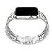 For Apple Watch Band,DDLBiz 38mm Stainless Steel Strap Wrist Band Replacement w/ Metal Clasp for Apple Watch All Models 38mm (Gold)