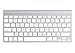 Apple Wireless Keyboard with Bluetooth - Silver (Renewed) primary