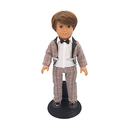 TOYANDONA 4 Stücke Puppenständer Puppenhalter Mini Puppen Display Ständer Halter für Teddybär Schaufensterpuppe Puppenkleidung Actionfigur Modell 15 cm – Bild 4