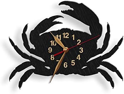 Amazon Com Monastar Crab Wall Clock Select Size Marine Life