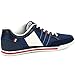 Alpine Swiss Mens Stefan Navy Suede Trim Retro Fashion Sneakers 8 M US