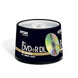 TDK Media 61611 8.5GB DVD+R Double Layer 8X Spindle, 50 Pack