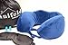 Manifold Home Products Travel Pillow by Memory Foam Neck Pillow — Better Support than an Inflatable Travel Pillow — FREE Bonus Eye Mask and Earplugs