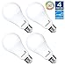 Hyperikon 16W LED Light Bulb A21 (100W Equivalent), CRI92, 1580 Lumens, 2700K (Warm White), Medium Screw Base (E26), ENERGY STAR Certified, UL-Listed, Dimmable - (Pack of 4)