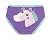 ZOOCCHINI Girls Organic Panty Set - Ages 2 to 6 Years, 100% Organic Cotton, 3 Pack (Enchanted Forest, 2-3 Years)