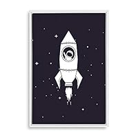 Framed Canvas Wall Art Cartoon Children's Room Canvas Prints Home Artwork Decoration for Living Room,Bedroom - 16x24 inches