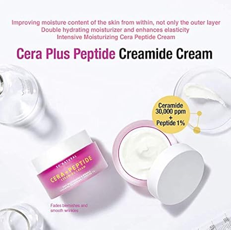 ceramide and peptide moisturizer