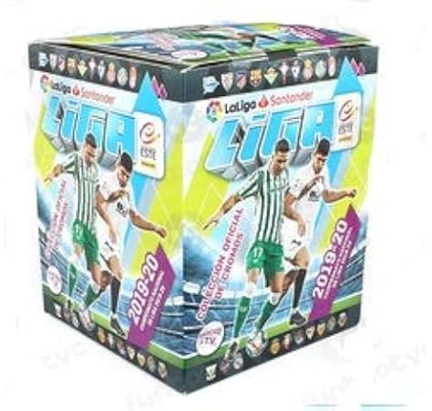 2 edición!!! 1 Caja con 50 Sobres Liga Este 2019 2020 Panini: Amazon.es: Juguetes y juegos